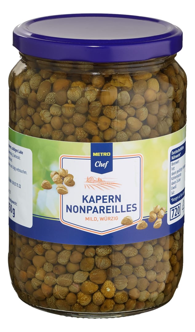 METRO Chef - Kapern Nonpareilles - 720 ml Tiegel