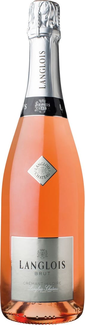 LANGLOIS - Crémant de Loire H4 Rosé Schaumwein trocken - 6 x 750 ml Karton