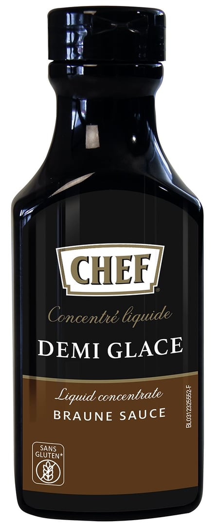 Chef - Demi Glace Fond Konzentrat glutenfrei - 200 ml Flasche
