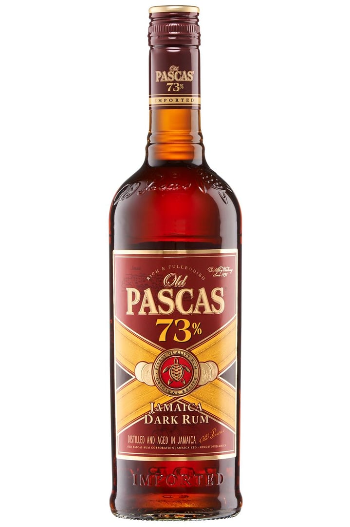 Old Pascas - Dark Rum 73 % Vol. 0,7 l Flasche