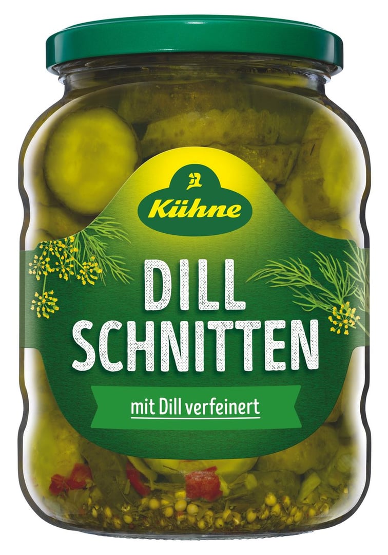 Kühne - Dillschnitten Kräuter würzig - 720 ml Tiegel