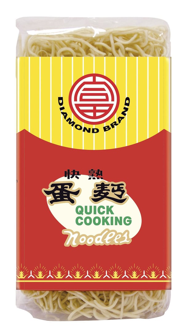 Diamond - Quick Cooking Noodles chinesische Nudeln mit Ei, schnellkochend in 3-5 min 30 x 500 g Beutel