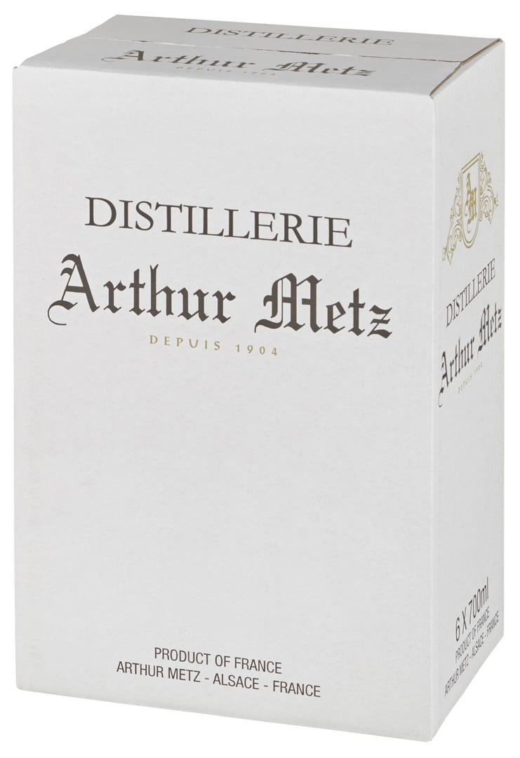 Arthur Metz - Poire Williams 42 % Vol. Obstbrand & Calvados 6 x 0,7 l Flaschen