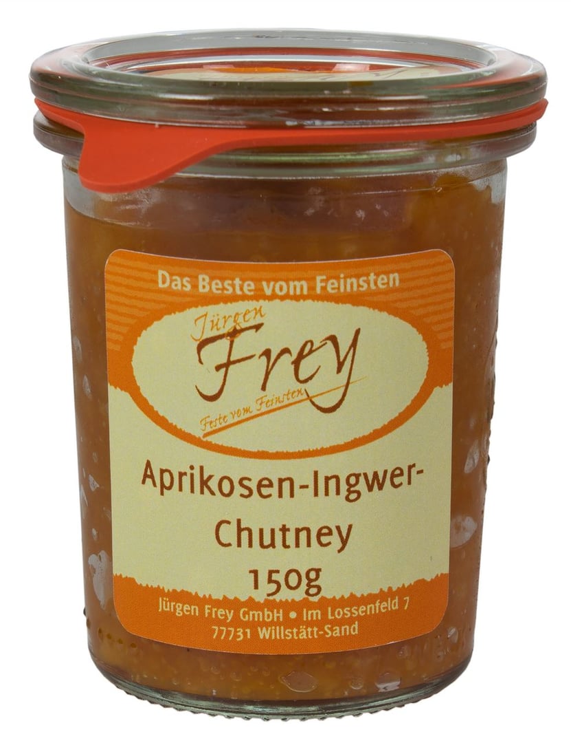 Frey - Aprikosen Ingwer Chutney - 1 x 150 g Stück
