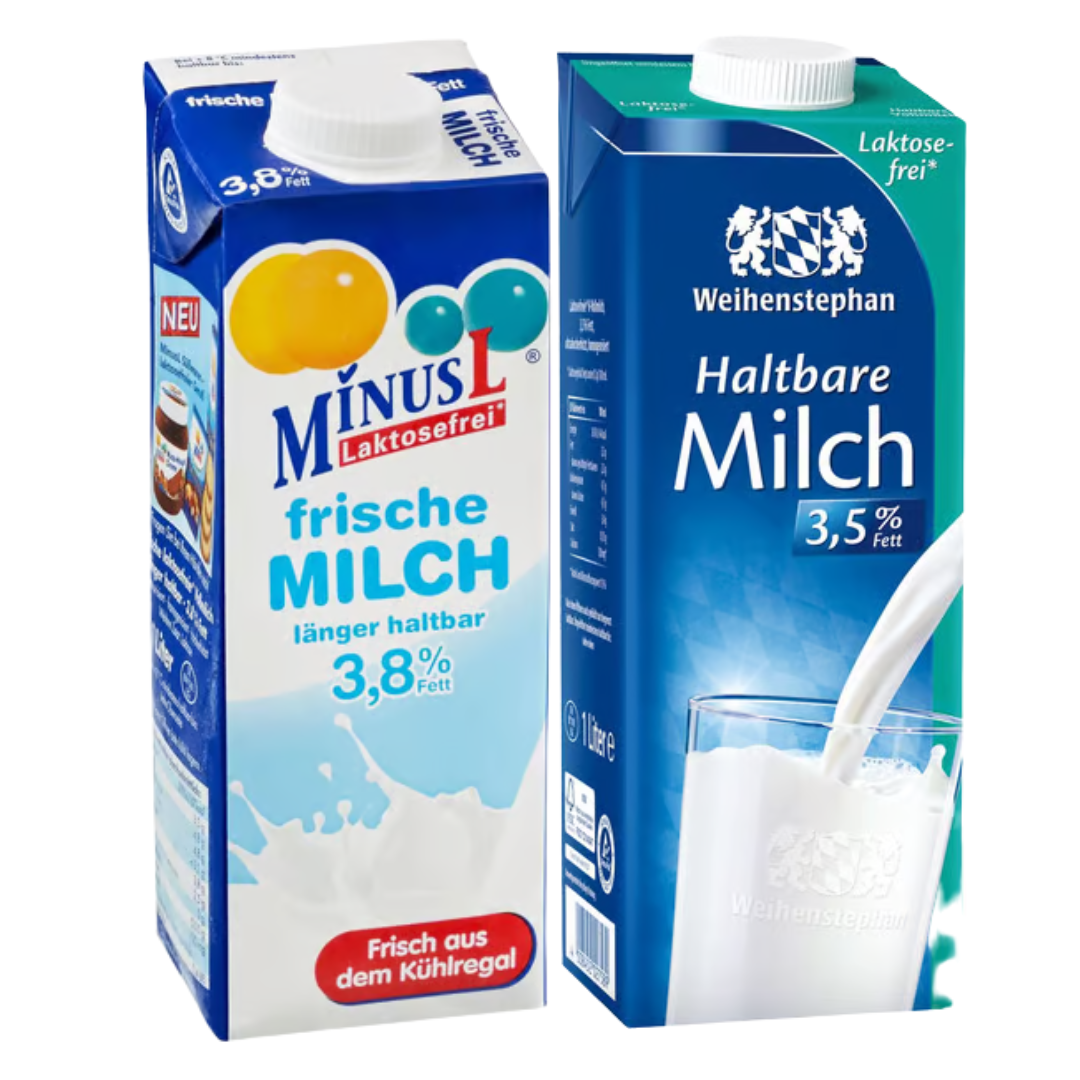 Laktosefreie Milch