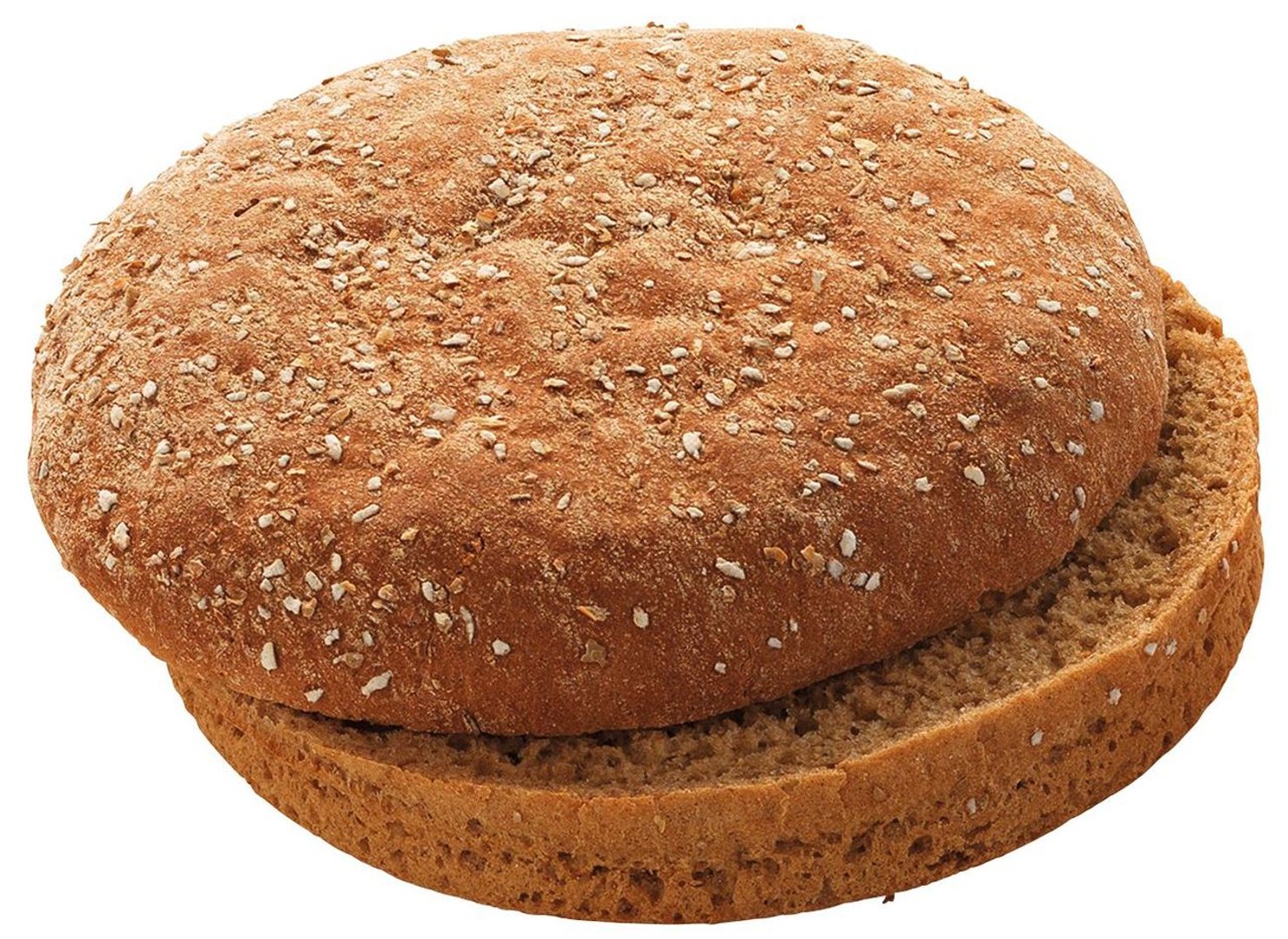 Lantmännen - Hamburger-Brötchen mit Roggen tiefgefroren fertig gebacken 24 Stück à 105 g - 2,52 kg Karton