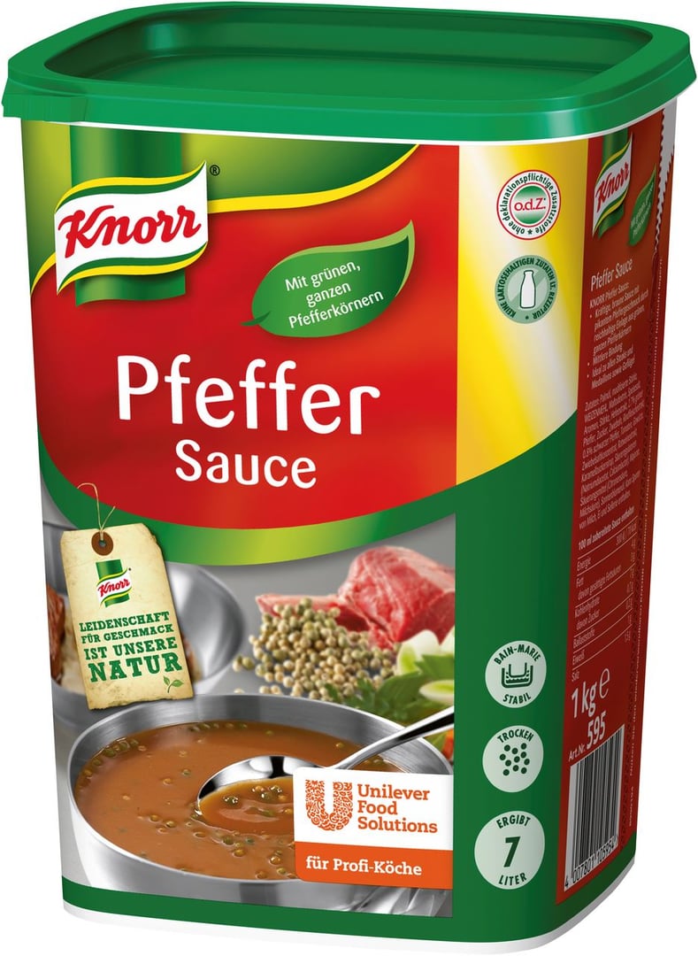 Knorr - Pfeffersauce - 1 x 1 kg Dose