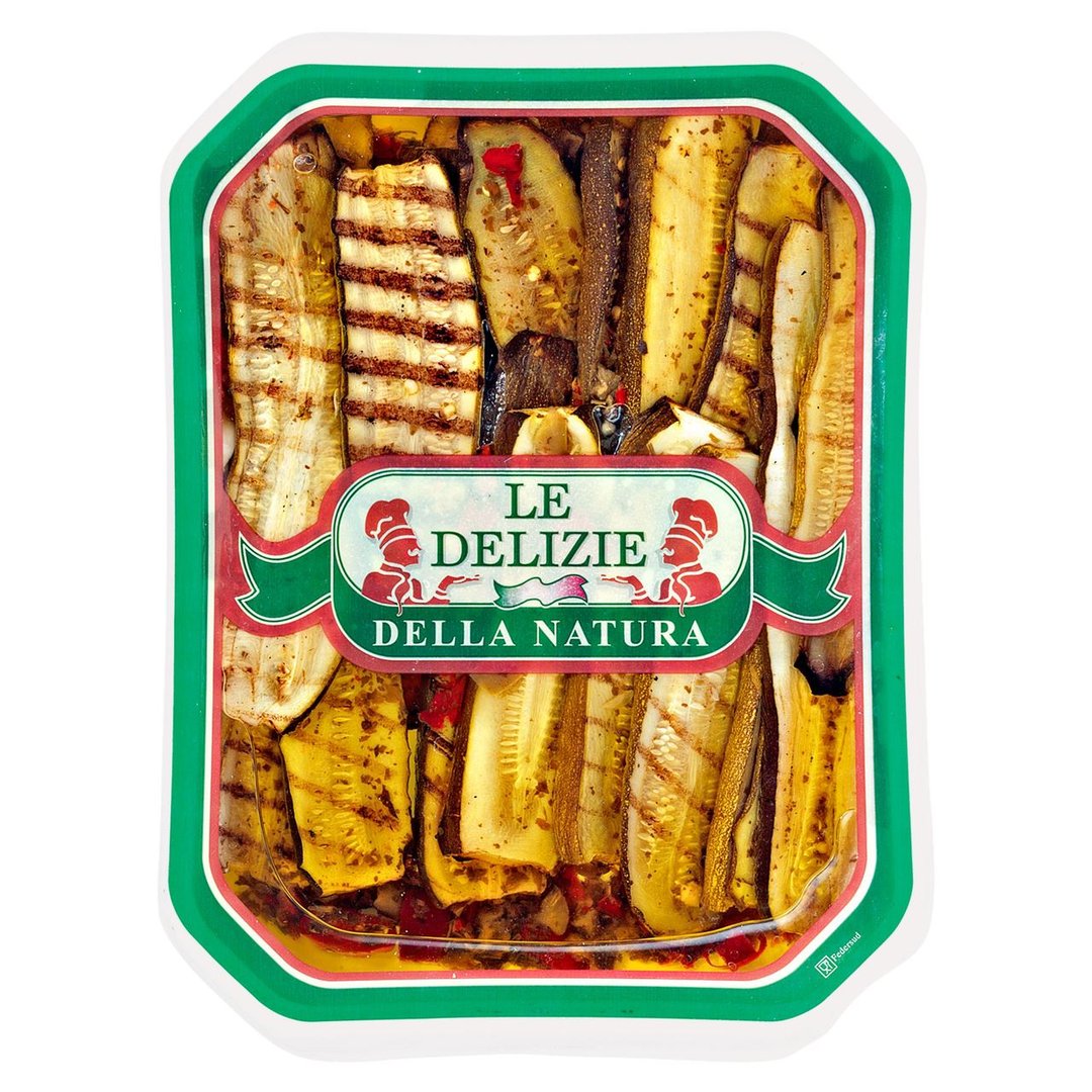 Le Delizie - Zucchini gegrillt - 1,00 kg Packung