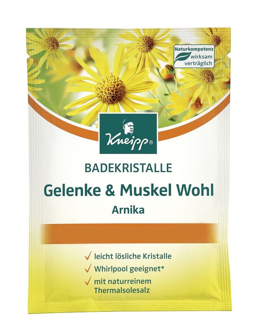 Kneipp Badekristalle Gelenke & Muskel Wohl Gelenke+Muskelwohl - 60 g Beutel
