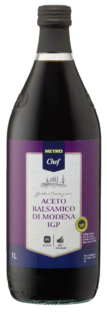 METRO Chef - Balsamico Essig Vinegar of Modena - 1 l Flasche
