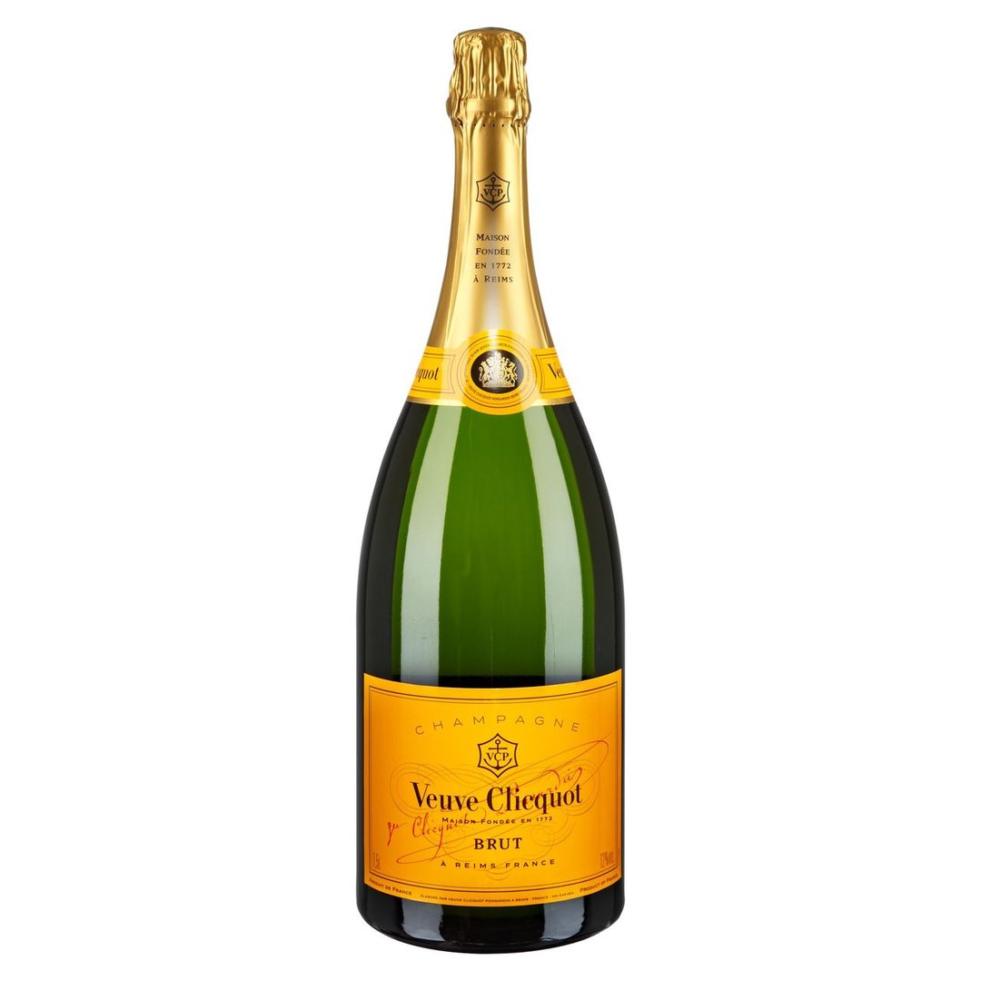 Veuve Clicquot - Champagne Brut trocken 1,5 l Geschenkpackung