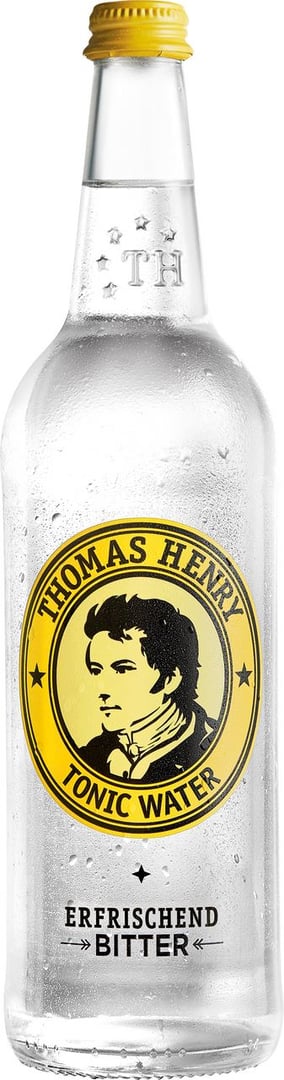 Thomas Henry - Tonic Water, Glas, Mehrweg - 6 x 750 ml Flasche