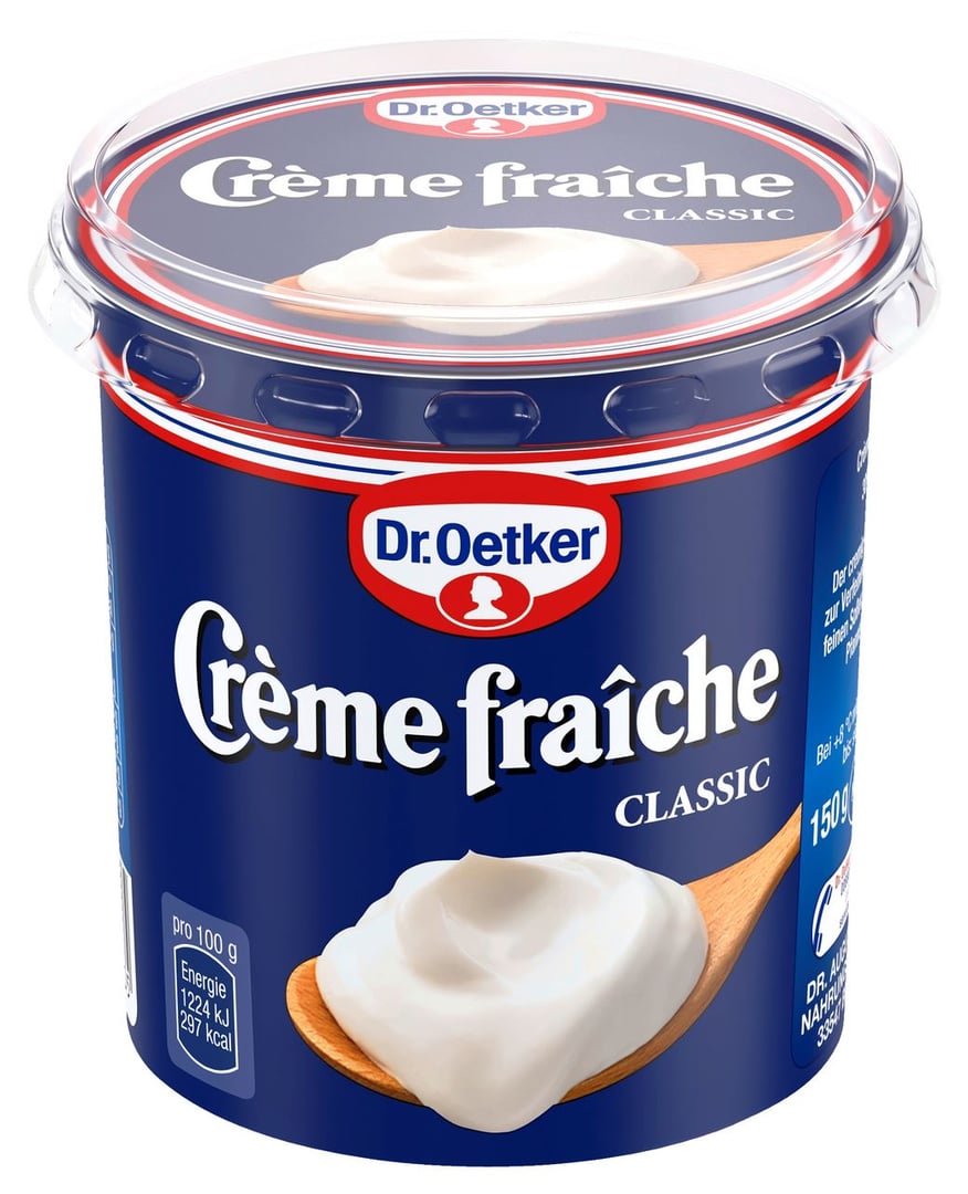 Dr. Oetker - Crème fraîche Classic 30 % Fett - 150 g Becher