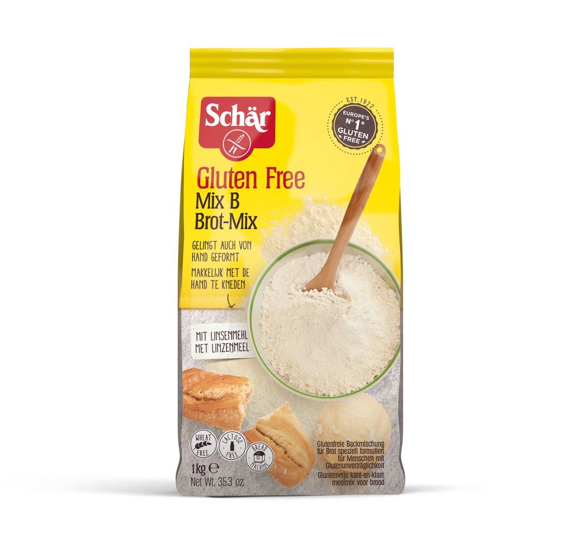 Schär - Brot-Mix glutenfrei - 1 kg Beutel