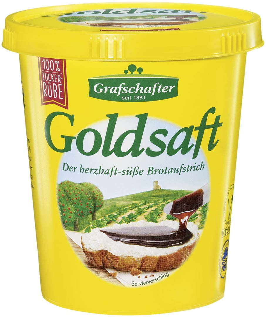 Grafschafter - Goldsaft dickflüssig - 450 g Becher