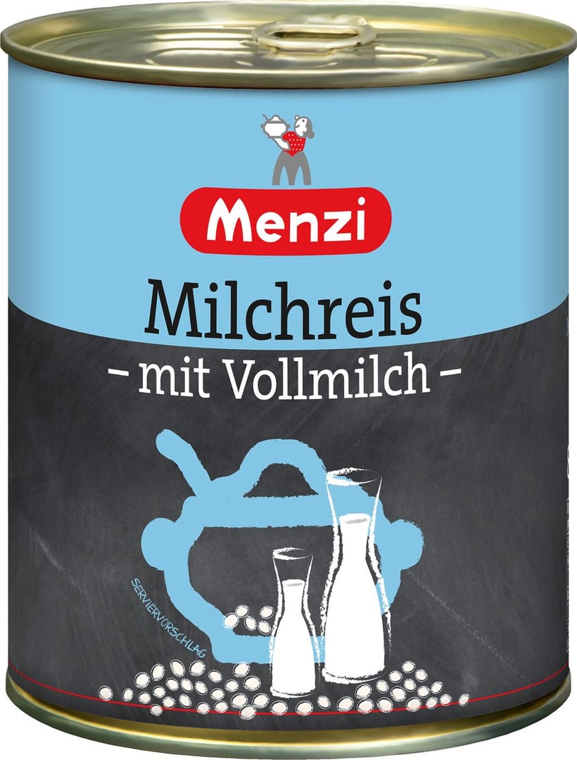 Menzi - Rila Milchreis - 1 x 800 g Dose