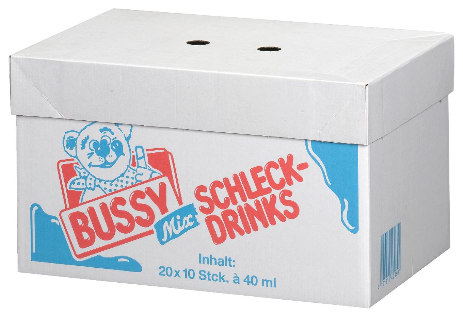 Bussy - Mix Ice Pops 10 Stück à 40 ml - 20 x 400 ml Karton
