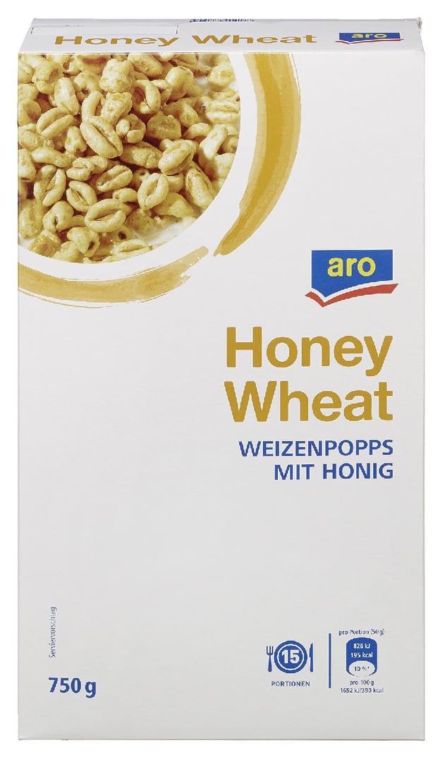 aro - Honey Wheats - 750 g Faltschachtel