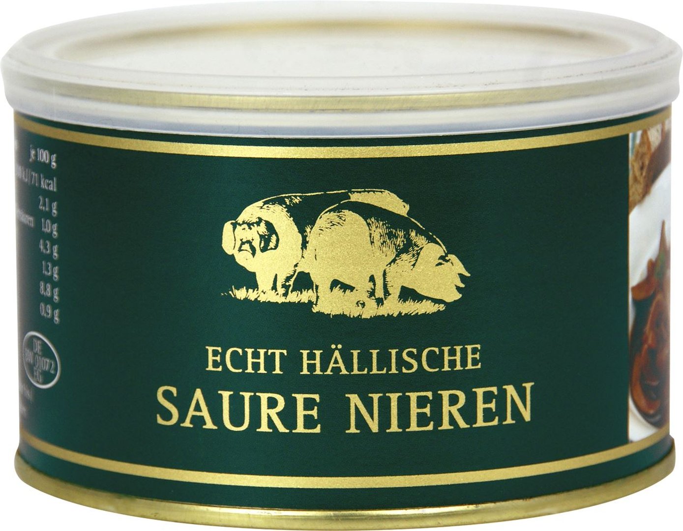 Echt Hällische - Saure Nieren Schwein - 1 x 400 g Dose
