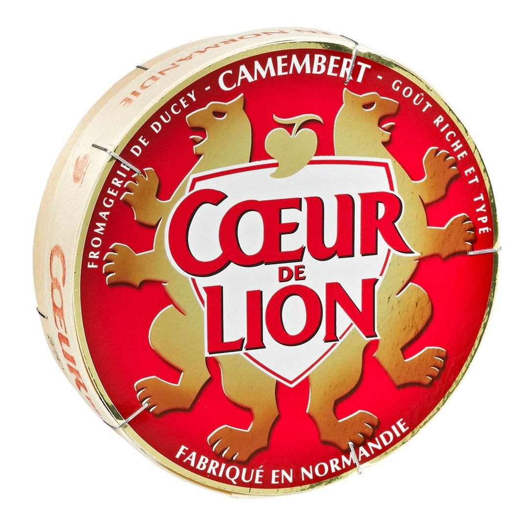 Coeur de Lion - Le Camembert französischer Weißschimmelkäse, 45 % Fett - 250 g Schachtel