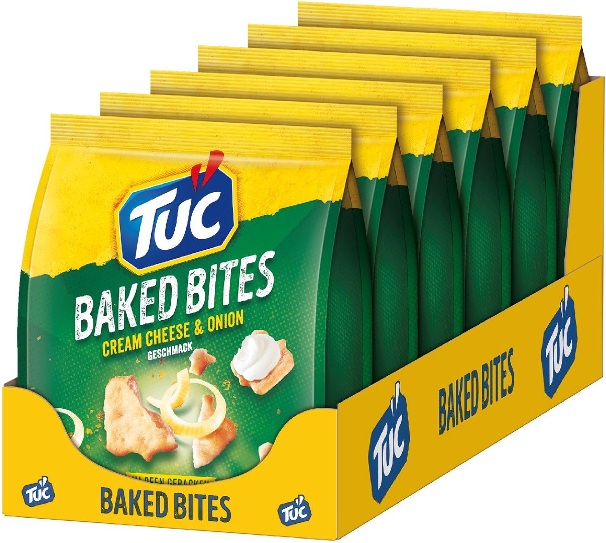 TUC - Baked Bites Cheese and Onion Cheese & Onion - 110 g Beutel