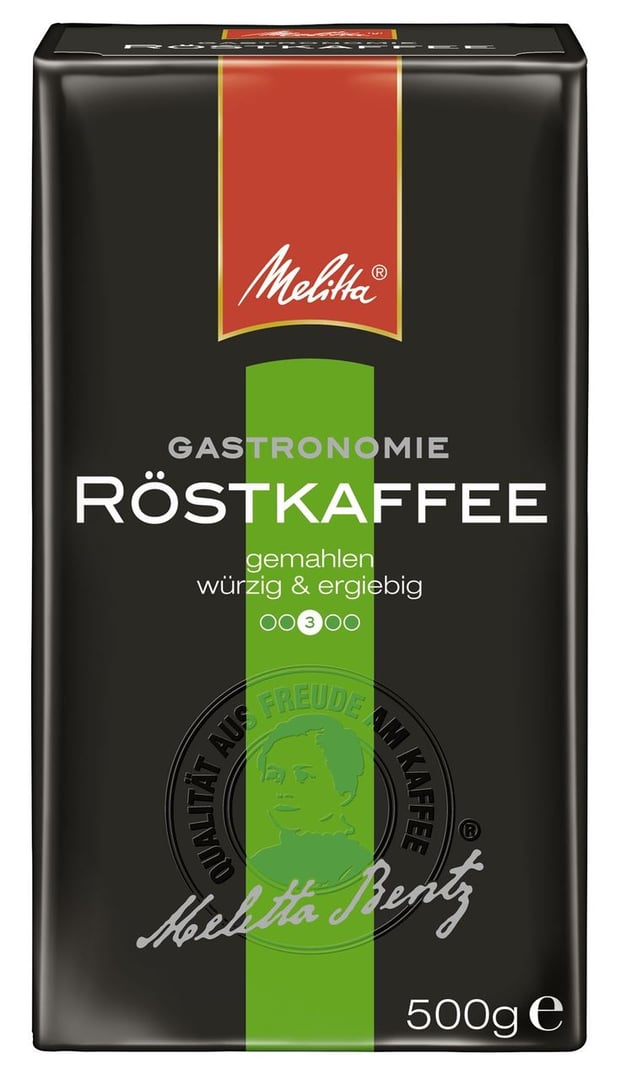 Melitta - Röstkaffee Gastronomie - 12 x 500 g Vac.-Packungen