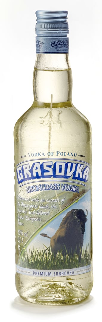 Grasovka - Wodka Bisongrass 38 % Vol. - 500 ml Flasche