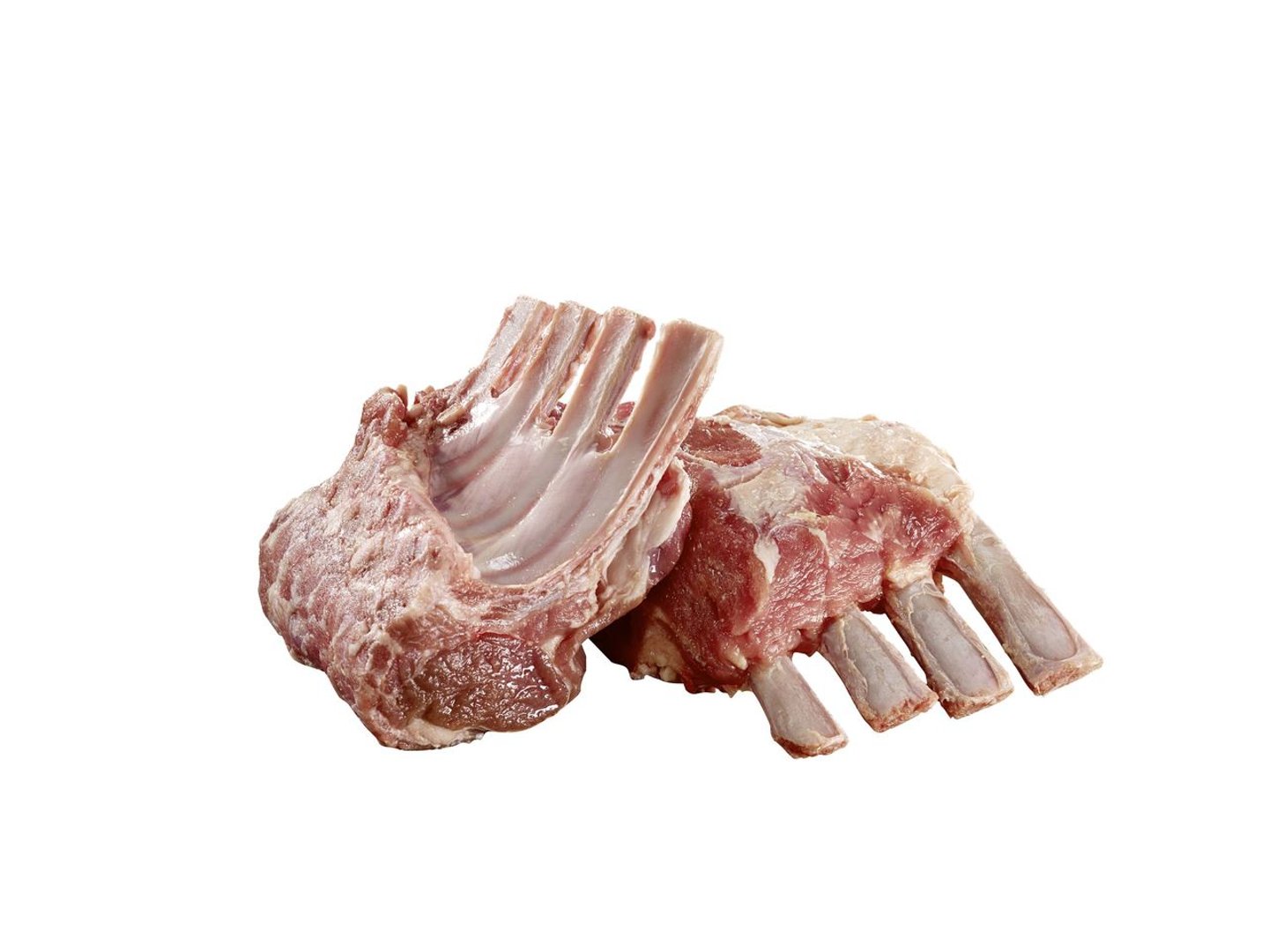 OVATION - Lamm-Nacken-Karree tiefgefroren, 2 Stück à ca. 300 g mit Knochen, aus Neuseeland, vak.-verpackt ca. 600 g