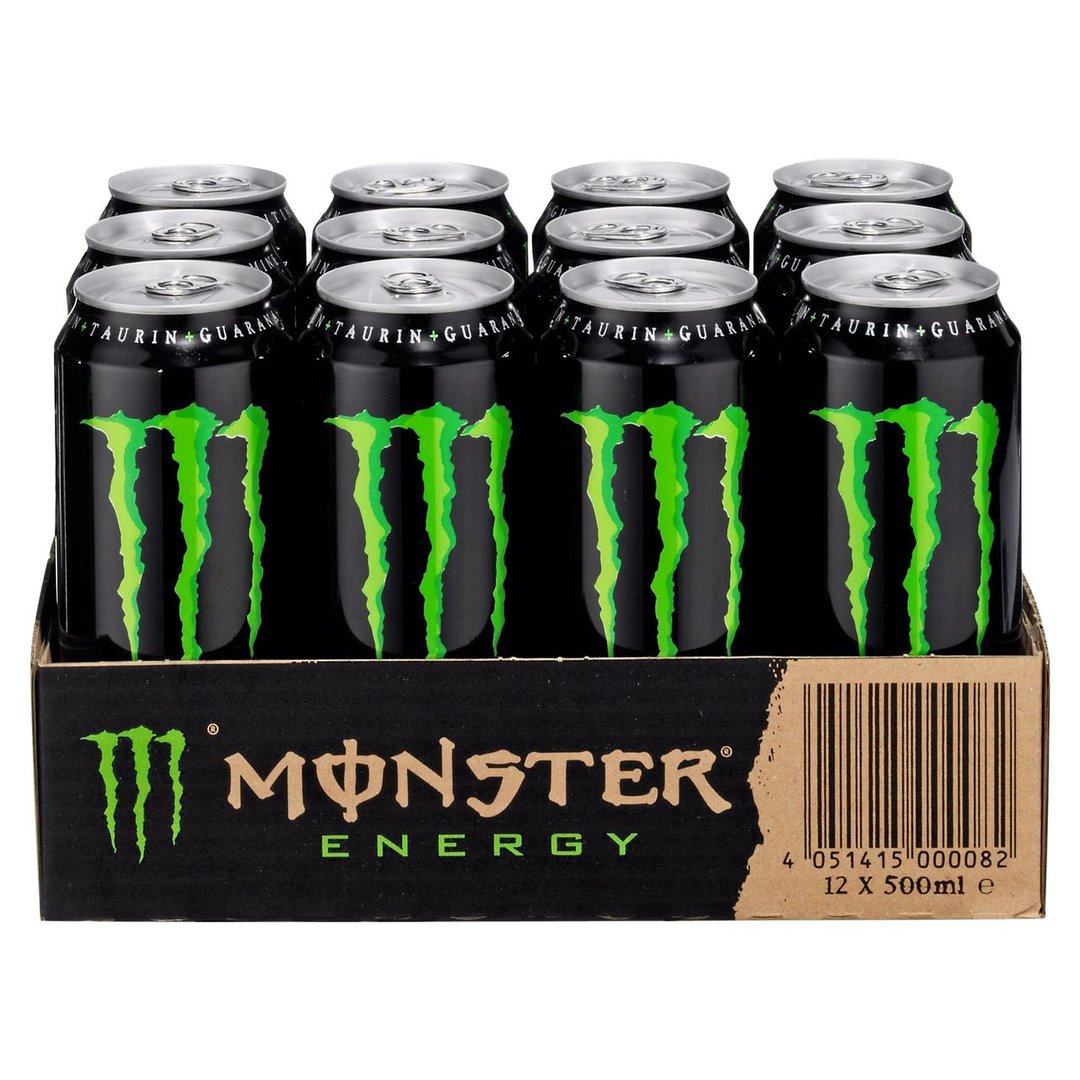 Monster Energy - 12 x 0,5 l Dosen