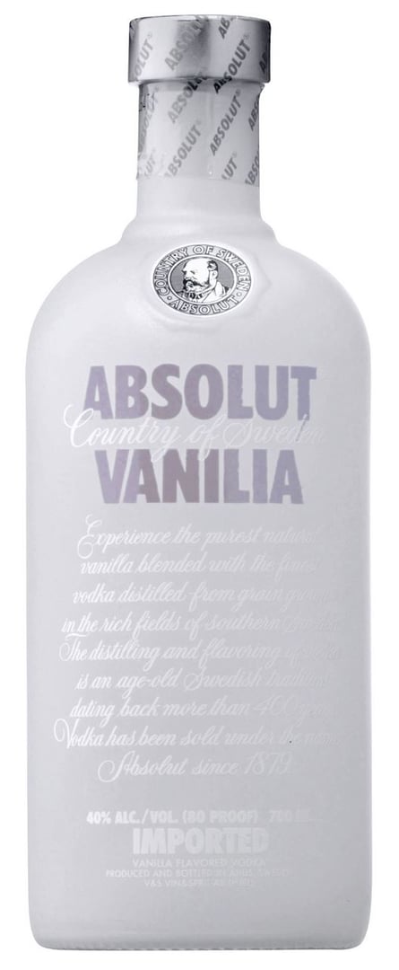 Absolut - Vanilia Vodka 38 % Vol. - 6 x 700 ml Karton