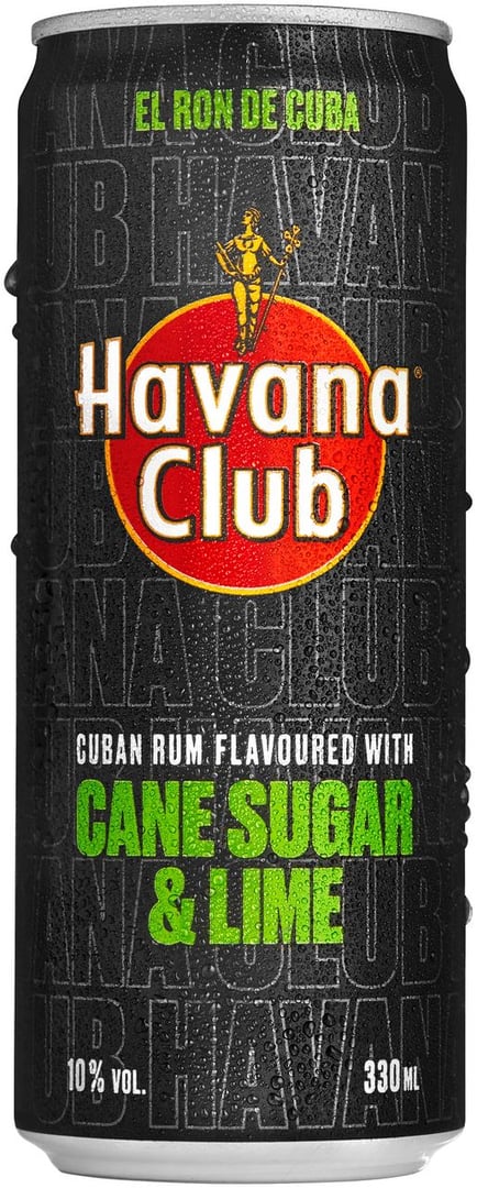 Havana Club - Cane Sugar + Lime 10 % Vol. - 0,33 l Dose