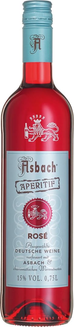 Asbach Uralt - Aperitif Rosé 15 % Vol. - 750 ml Flasche