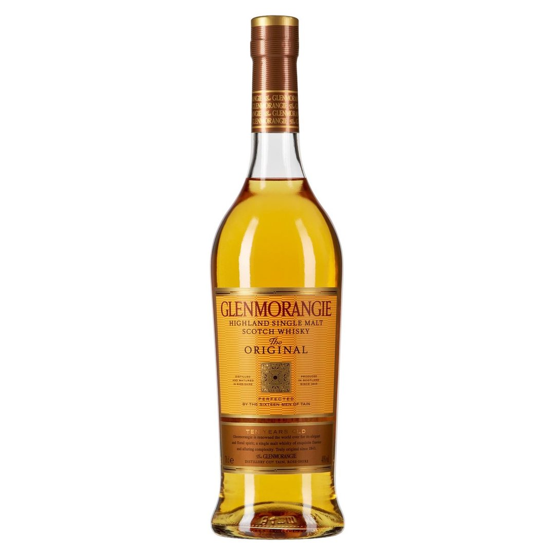 Glenmorangie - Single Malt Scotch Whisky The Original Aged 10 Years 40 % Vol. - 0,70 l Geschenkpackung