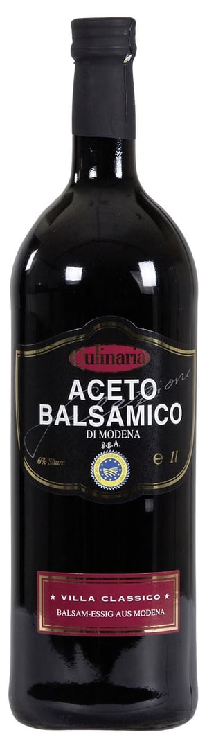 Culinaria - Aceto Balsamico di Modena g.g.A. 4 Jahre - 6 x 1,00 l Flaschen
