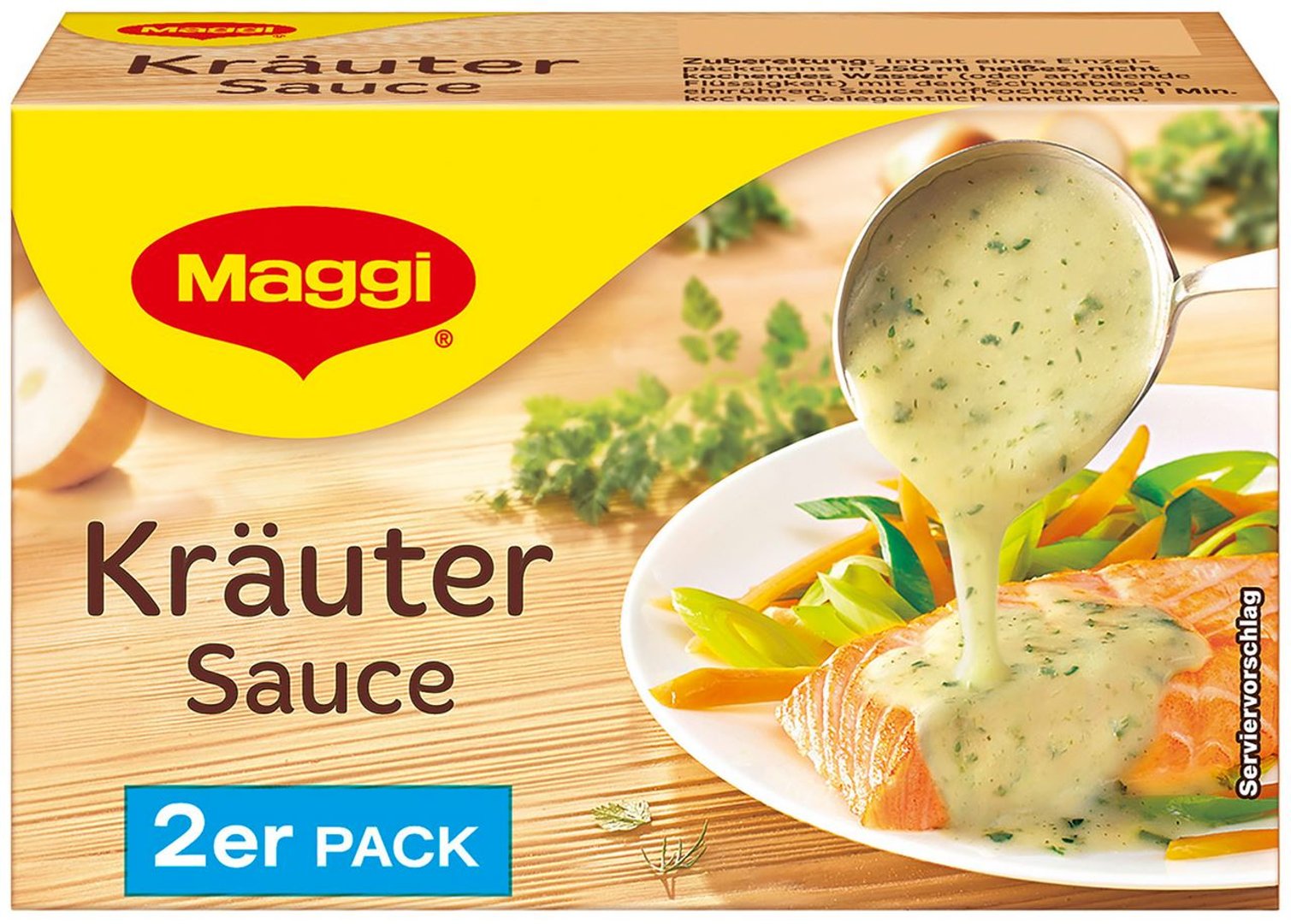 Maggi - Delikatess Sauce Kräutersauce - 1 x 500 ml Paket