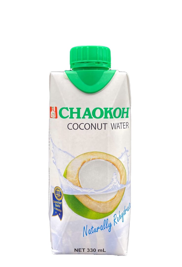 Chaokoh - Ventas Foodmarketing Kokosnusswasser 100% natürlich 330 ml