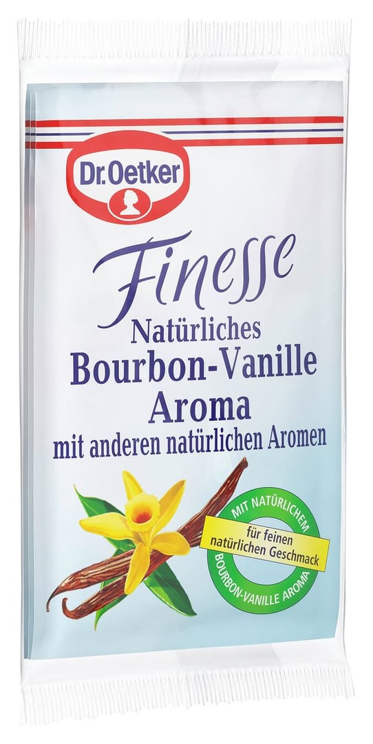 Dr. Oetker - NATÜRLich Bourbon-Vanille Aroma 2er - 10 g Beutel