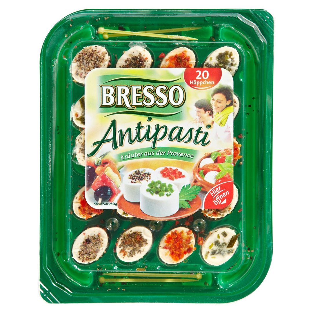 Bresso - Apéritif´s Provence Frischkäse mit Kräutern aus der Provence, 70 % Fett i. Tr. 100 g Packung
