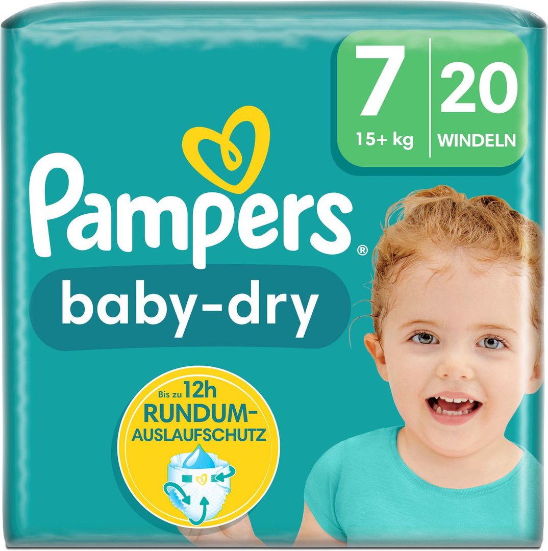 Pampers baby-dry Single Pack Gr.7 15+ kg