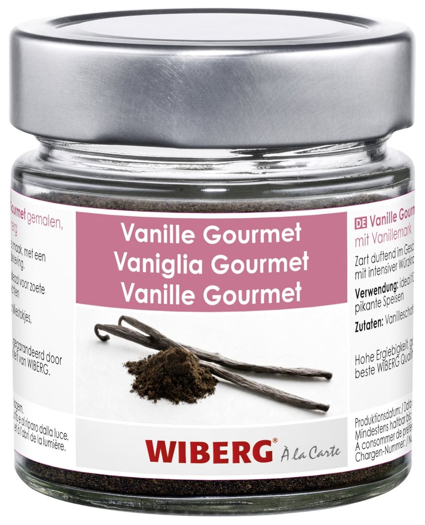 Wiberg - Vanille Gourmet gemahlen - 100 g Tiegel