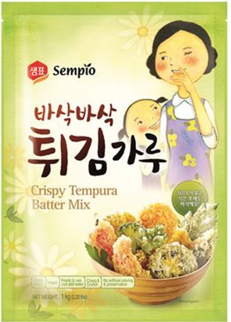 Sempio - Backmischung für Tempura Gerichte 1 kg Packung