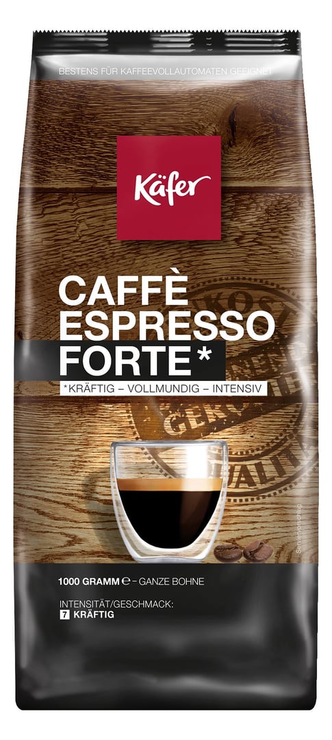 Käfer Espresso Intenso Forte - 1,00 kg Beutel