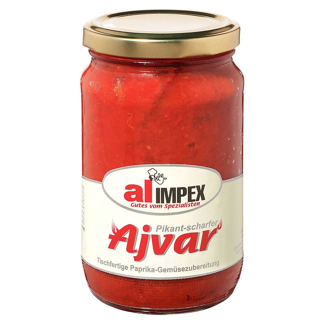 Alimpex - Ajvar pikant und scharf - 370 ml Tiegel