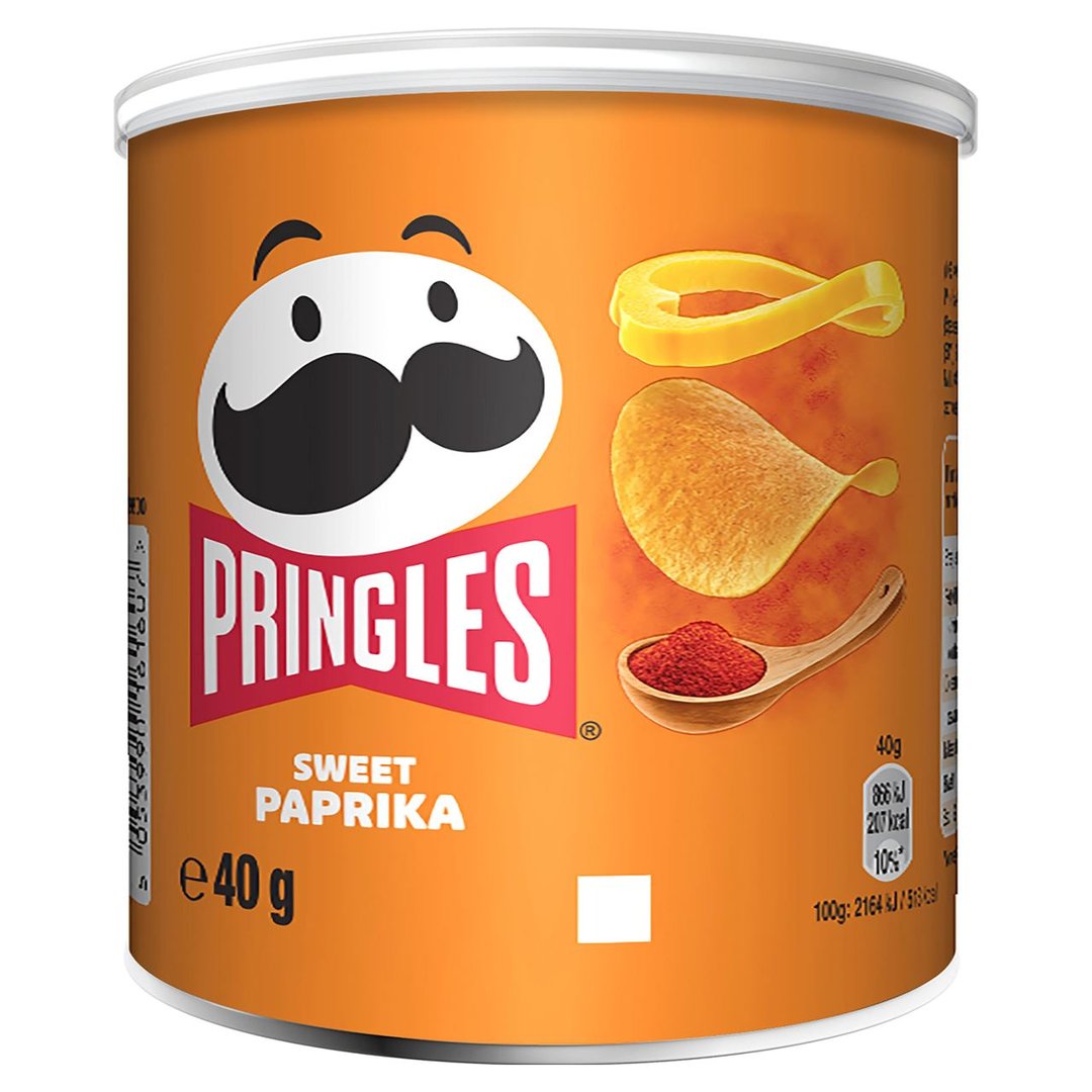 Pringles - Sweet Paprika - 12 x 40 g Karton