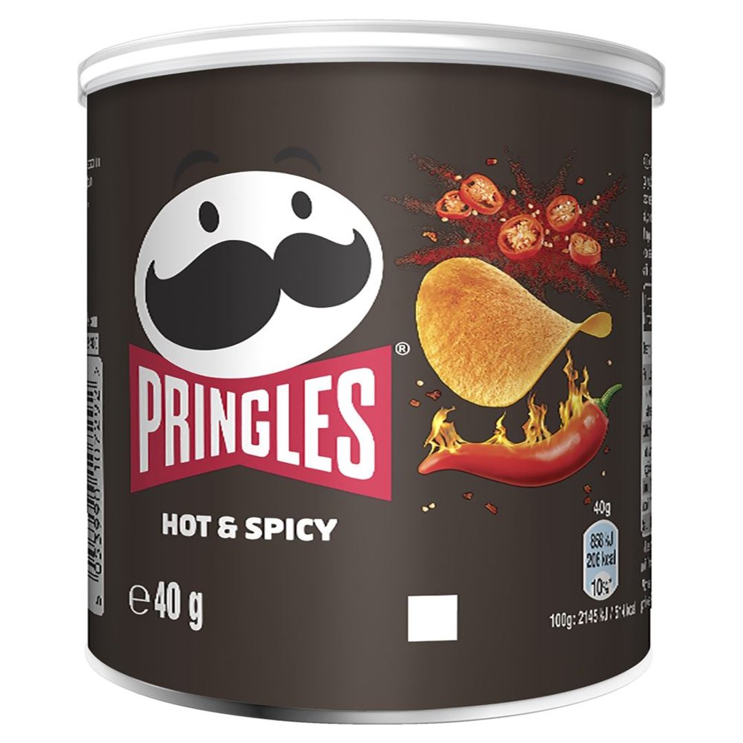 Pringles - Hot & Spicy 40 g Dose