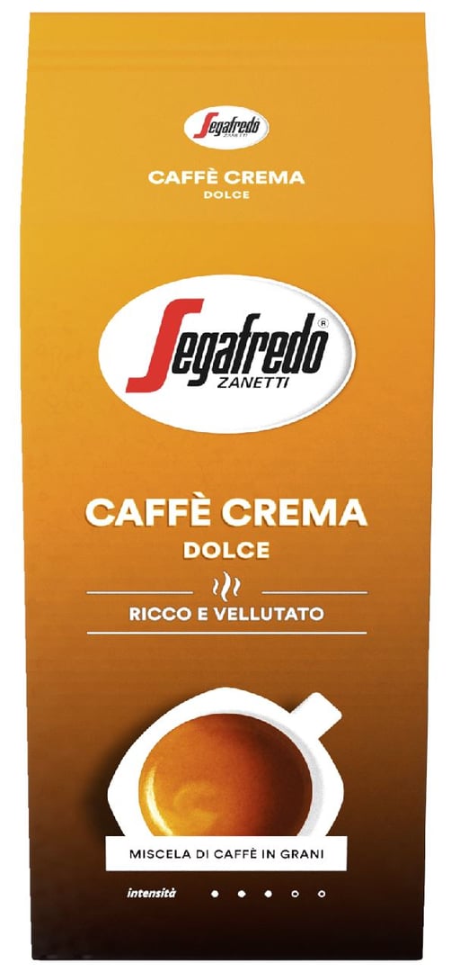 Segafredo Caffè Crema Dolce ganze Bohnen - 1 x 1 kg Beutel