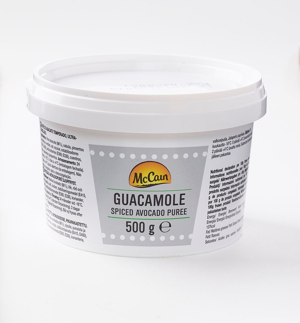 McCain - Guacamole, tiefgefroren - 500 g Dose