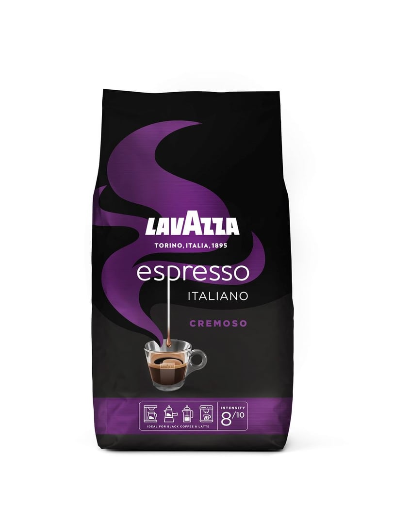 Lavazza Kaffeebohnen Espresso Cremoso - 6 x 1,00 kg Beutel