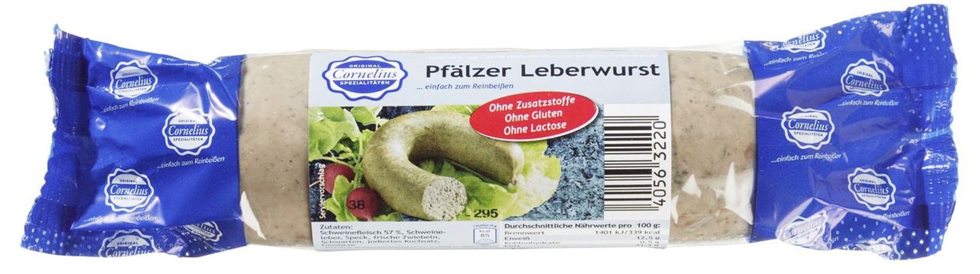 Cornelius - Pfälzer Leberwurst - 200 g Stück