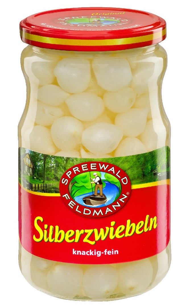 SPREEWALD FELDMANN - Silberzwiebeln knackig-fein - 720 ml Tiegel